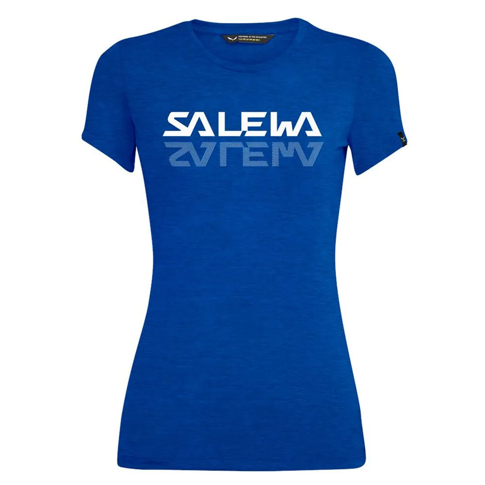 Salewa Graphic Dri-release T-shirt Med Korta ärmar, Electric melange