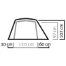 Salewa Micra Ii Tält, Cactus / grey, 2 Platser