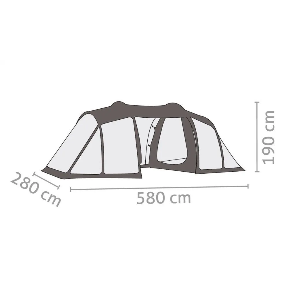 Salewa Midway Vi Tält, Cactus / grey, 6 Platser