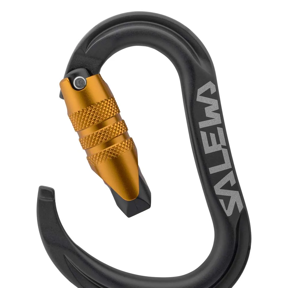 Salewa Ortles Hms C3 M Karabinkrok, Black / orange, One Size