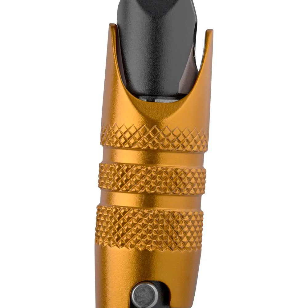 Salewa Ortles Hms C3 S Karabinkrok, Black / orange, One Size