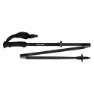 Salewa Pedroc Carbonium Pro Stavar, Black / white, 115-135cm