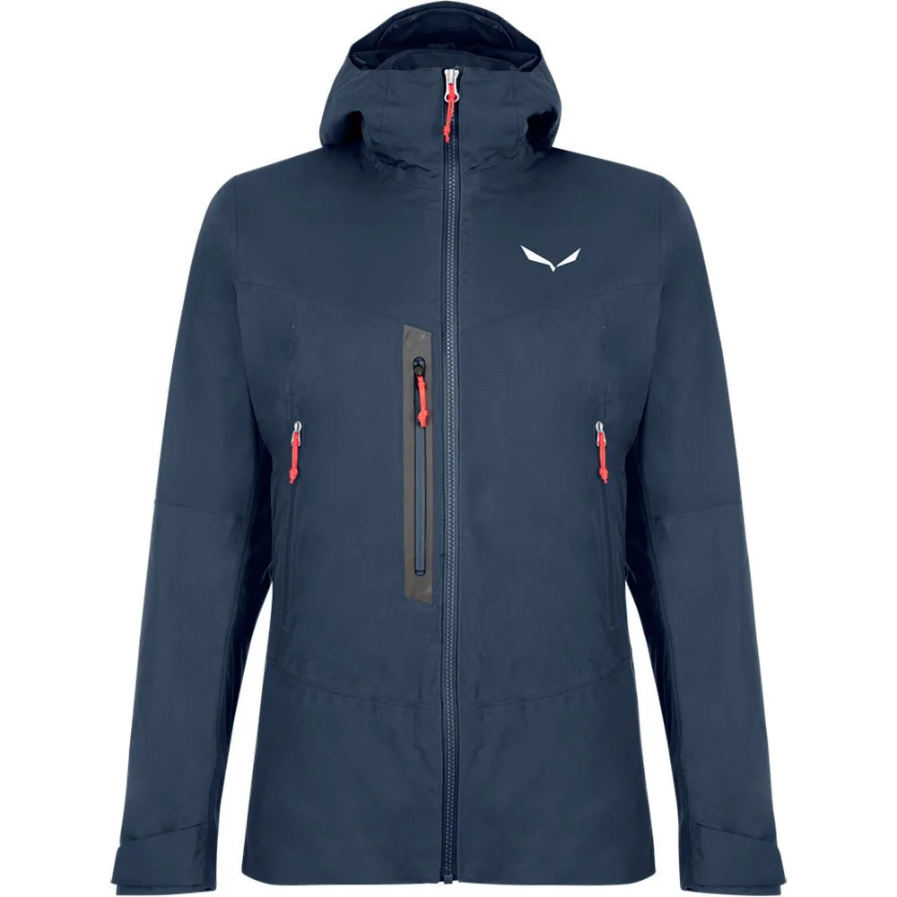 Salewa Pelmo Convertible Powertex/polarlite Avtagbar Jacka, Navy blazer / fluo coral int navy blazer Salewa Pelmo Convertible Powertex/polarlite Avtagbar Jacka, Navy blazer / fluo coral int navy blazer