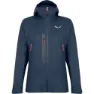 Salewa Pelmo Convertible Powertex/polarlite Avtagbar Jacka, Navy blazer / fluo coral int navy blazer