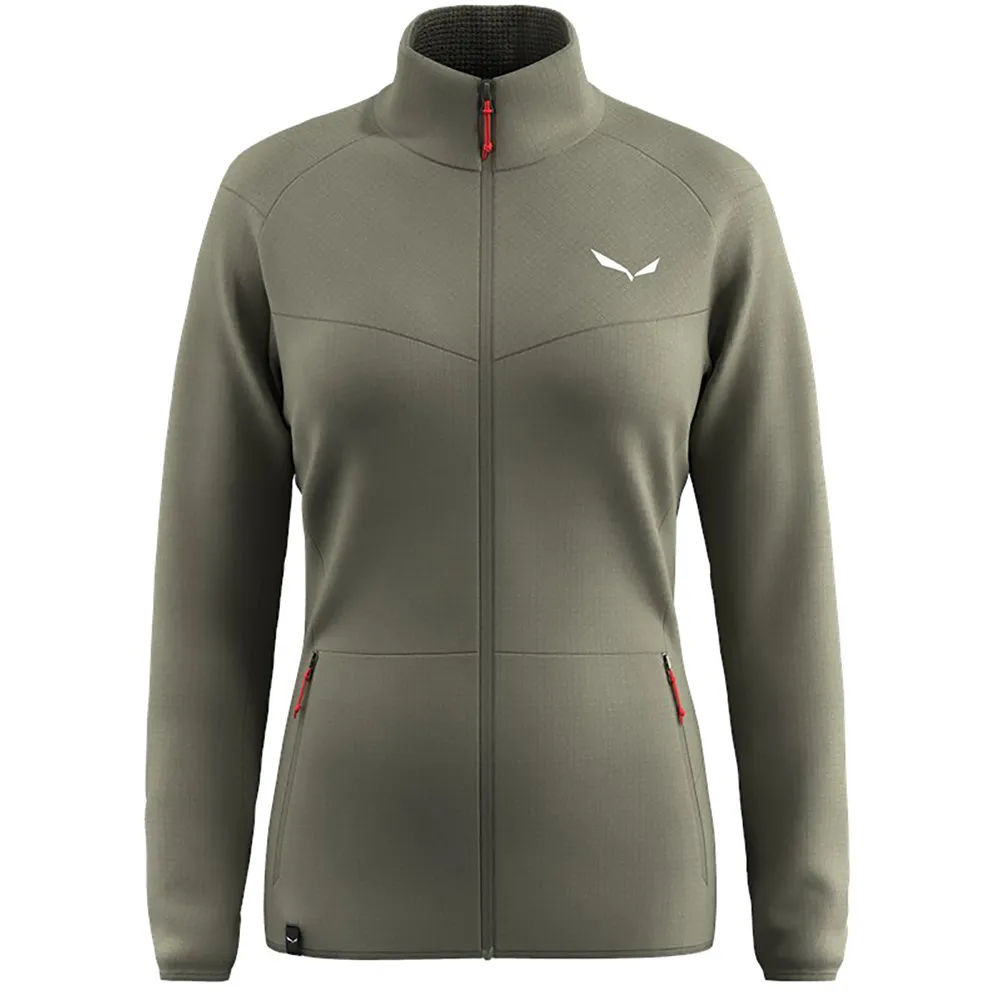 Salewa Puez Cammino Polarlite Fleecejacka Med Dragkedja