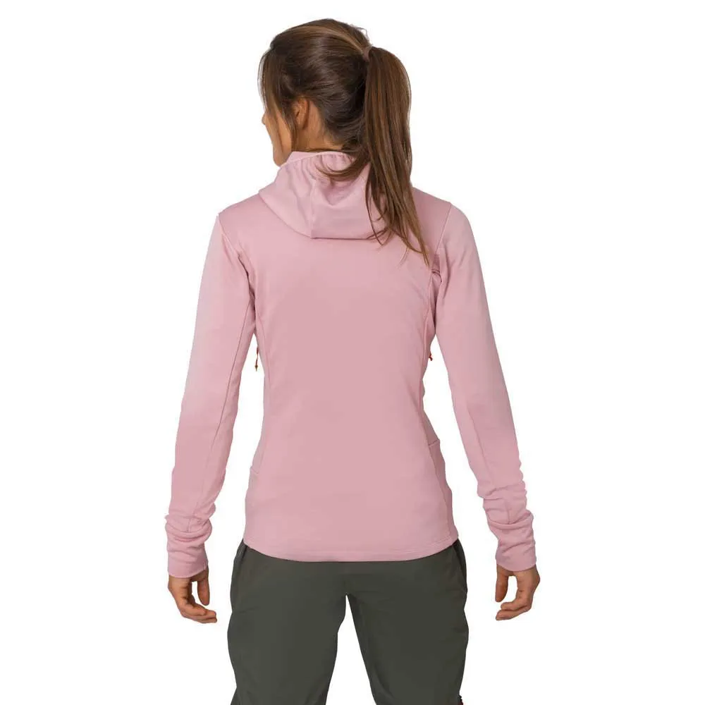 Salewa Puez Pl Hd Fleecejacka Med Huva