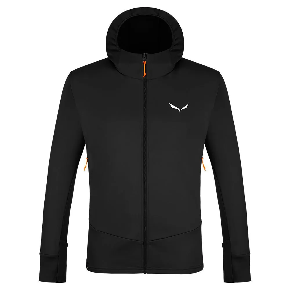 Salewa Puez Polarlite Fleecejacka Med Huva Refurbished, Black out Salewa Puez Polarlite Fleecejacka Med Huva Refurbished, Black out
