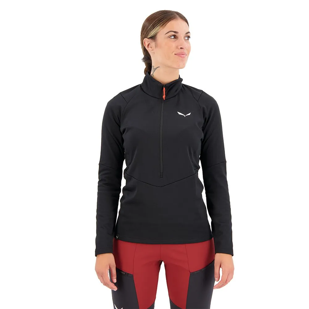 Salewa Puez Pullover Fleece Med Halv Dragkedja