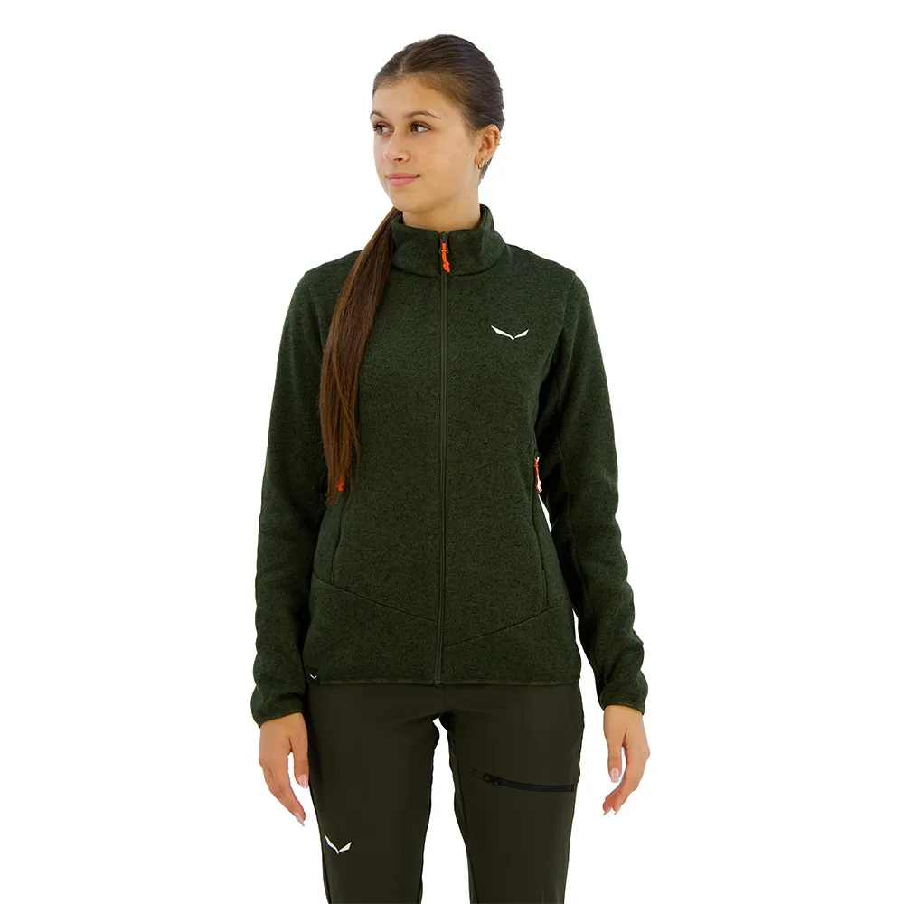 Salewa Puez Rocca Pl Fleecejacka Med Dragkedja