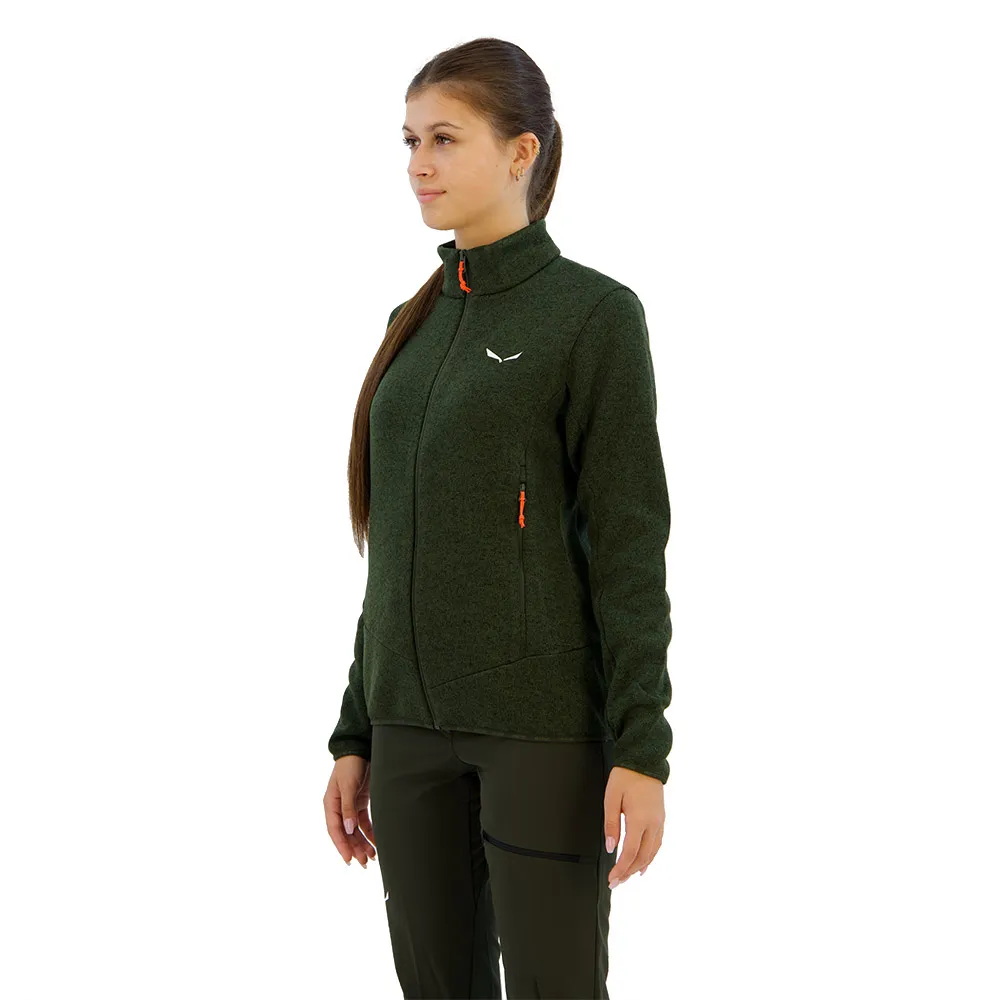 Salewa Puez Rocca Pl Fleecejacka Med Dragkedja