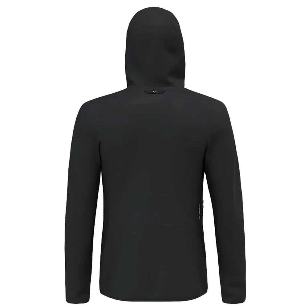 Salewa Puez Waffle Hyb Pl Hd Fleecejacka Med Huva