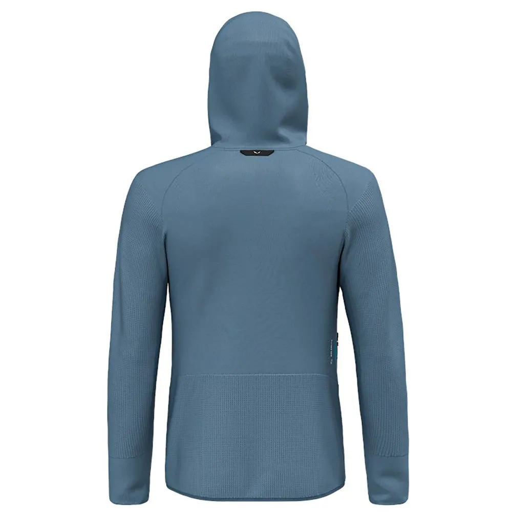Salewa Puez Waffle Hyb Pl Hd Fleecejacka Med Huva