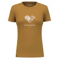 Salewa Pure Heart Dry T-shirt Med Korta ärmar