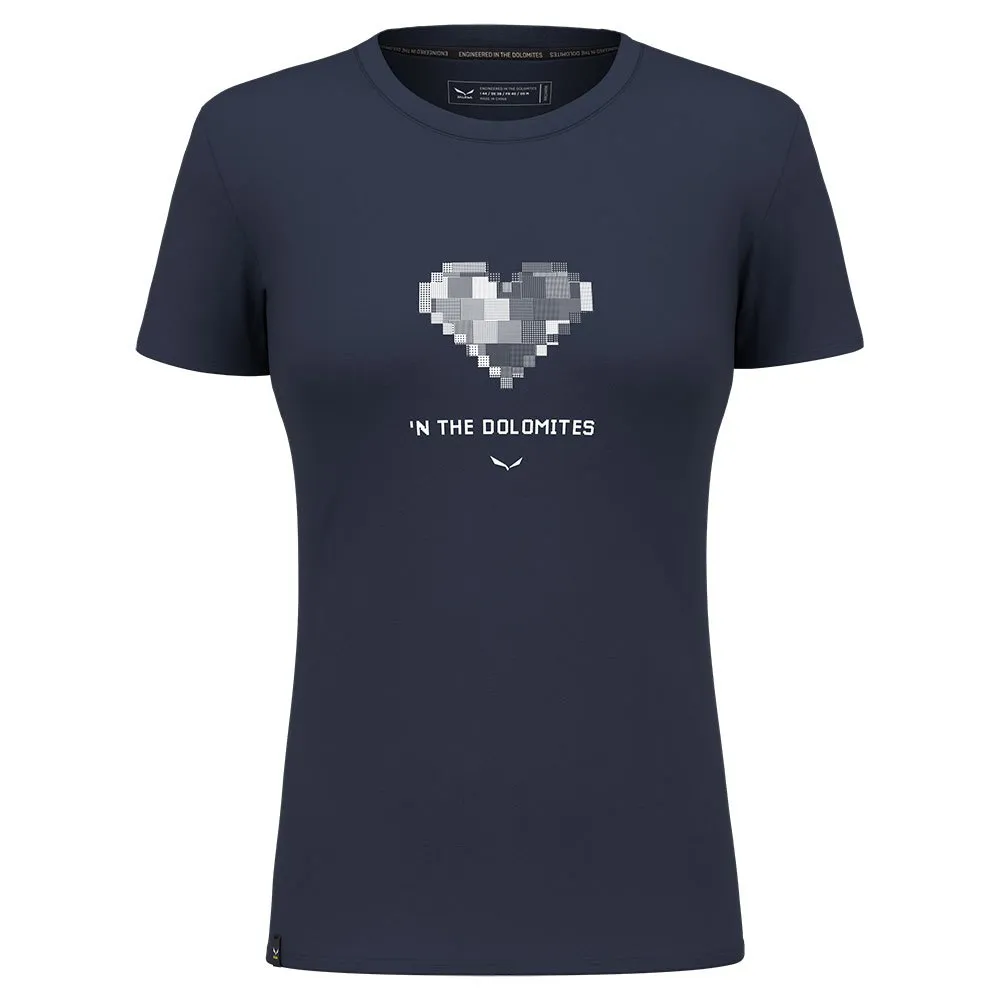 Salewa Pure Heart Dry T-shirt Med Korta ärmar