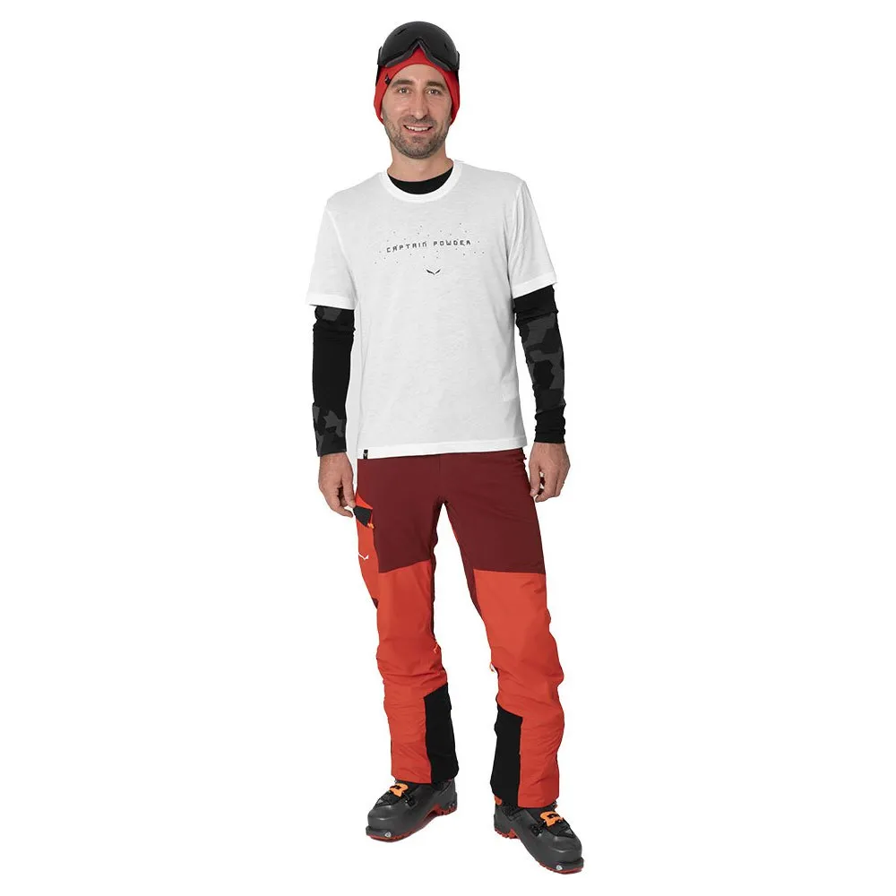 Salewa Pure Snow Cptn Dry T-shirt Med Korta ärmar