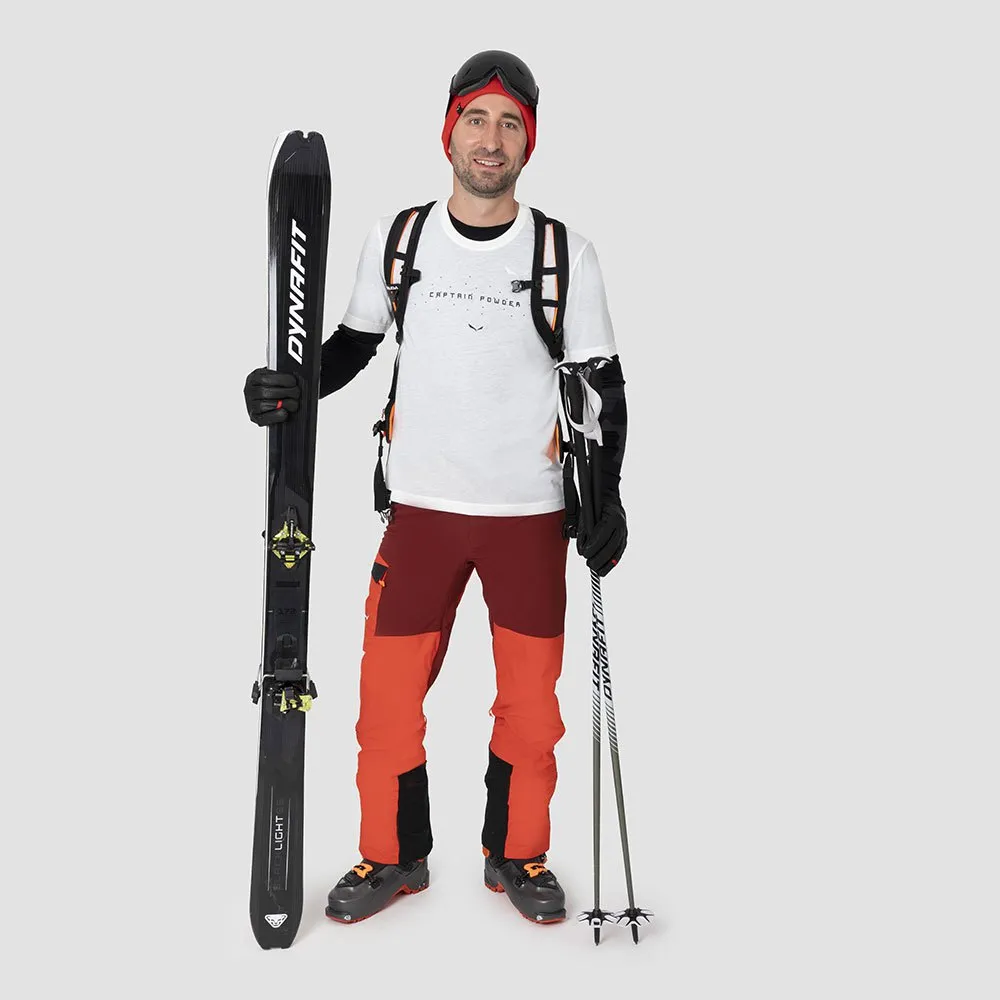 Salewa Pure Snow Cptn Dry T-shirt Med Korta ärmar