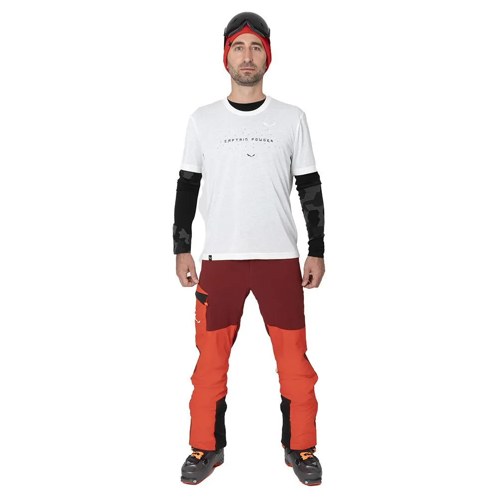 Salewa Pure Snow Cptn Dry T-shirt Med Korta ärmar