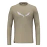 Salewa Solid Logo Dry T-shirt Med Lång ärm
