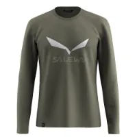 Salewa Solidlogo Dry T-shirt Med Lång ärm