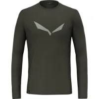 Salewa Solidlogo Dryton T-shirt Med Lång ärm