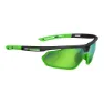 Salice 018 Rw Spegelsolglasögon, Black / green, Mirror Hydro Green/CAT2