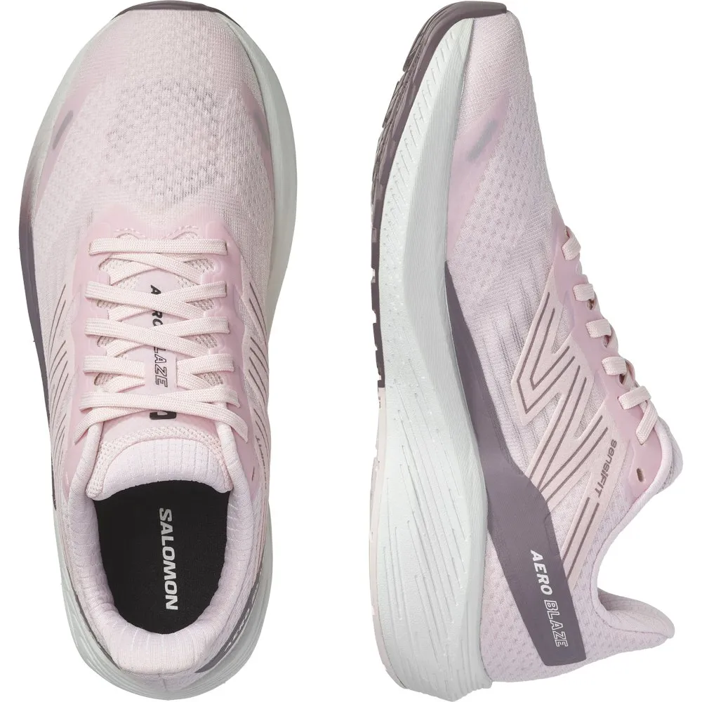 Salomon Aero Blaze Löparskor female, Cradle pink / white / moonscape
