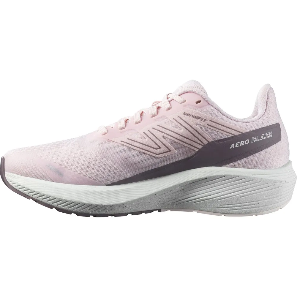 Salomon Aero Blaze Löparskor female, Cradle pink / white / moonscape