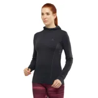Salomon Comet Seamless Tröja Med Huva female