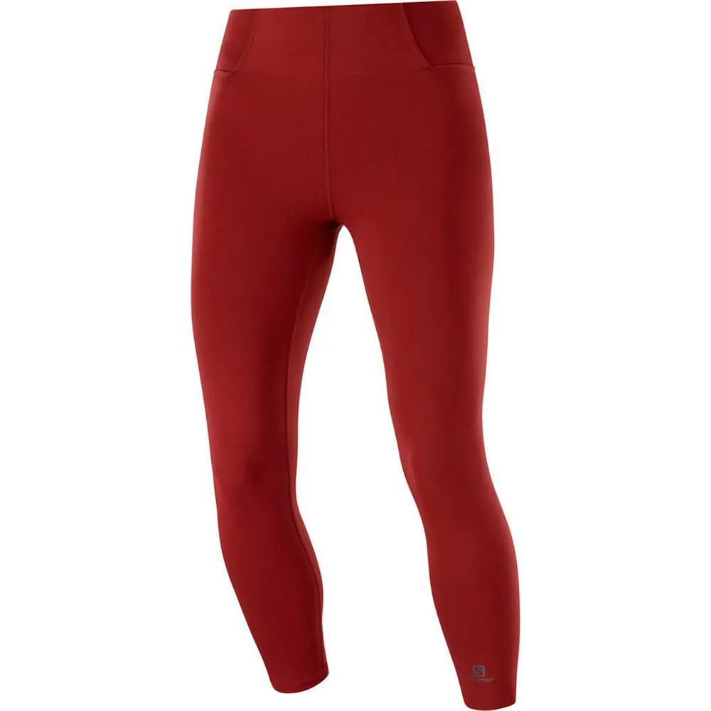 Salomon Cross Multi 23´´ Leggings female, Cabernet Salomon Cross Multi 23´´ Leggings female, Cabernet