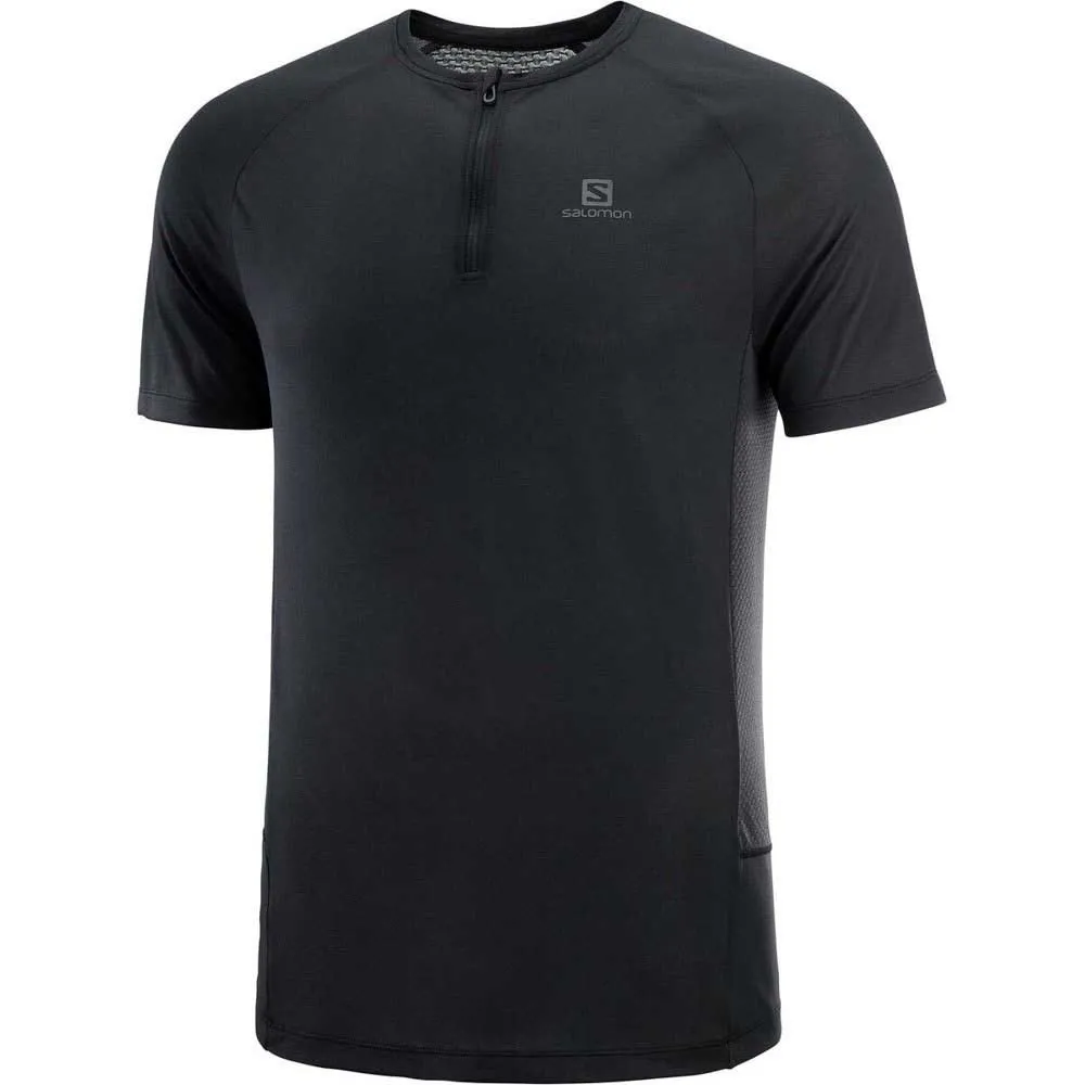 Salomon Cross Rebel T-shirt Med Korta ärmar male, Black