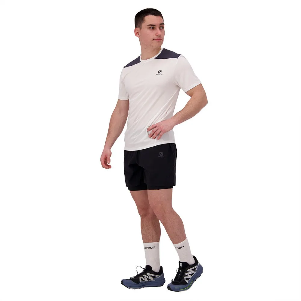 Salomon Cross Twinskin Shorts male, Black