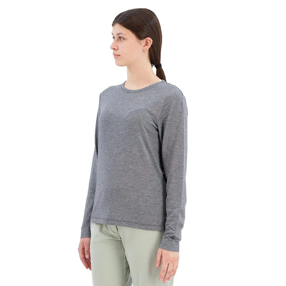 Salomon Essential T-shirt Med Lång ärm female Salomon Essential T-shirt Med Lång ärm female