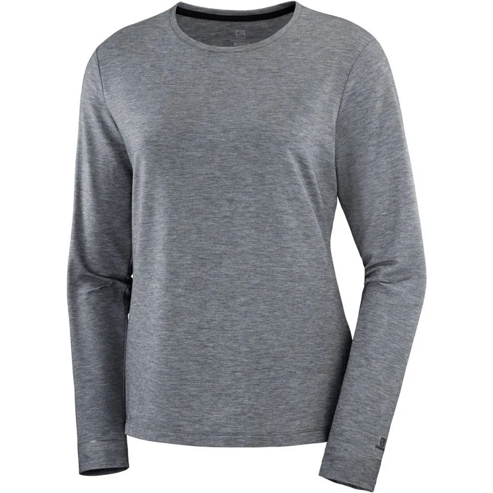 Salomon Essential T-shirt Med Lång ärm female Salomon Essential T-shirt Med Lång ärm female