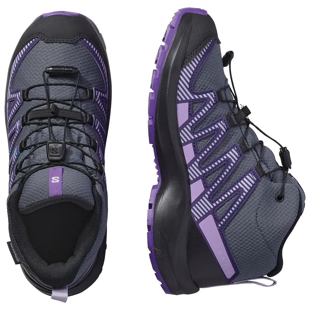 Salomon Junior's XA Pro V8 Mid Waterproof Salomon Junior's XA Pro V8 Mid Waterproof