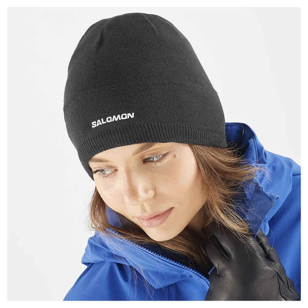 Salomon Lc1847100 Mössa, Deep black