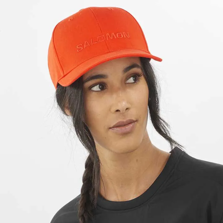 Salomon Logo Keps, Cherry tomato Salomon Logo Keps, Cherry tomato