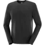 Salomon Men's Logo Pride LS Tee, Deep Black