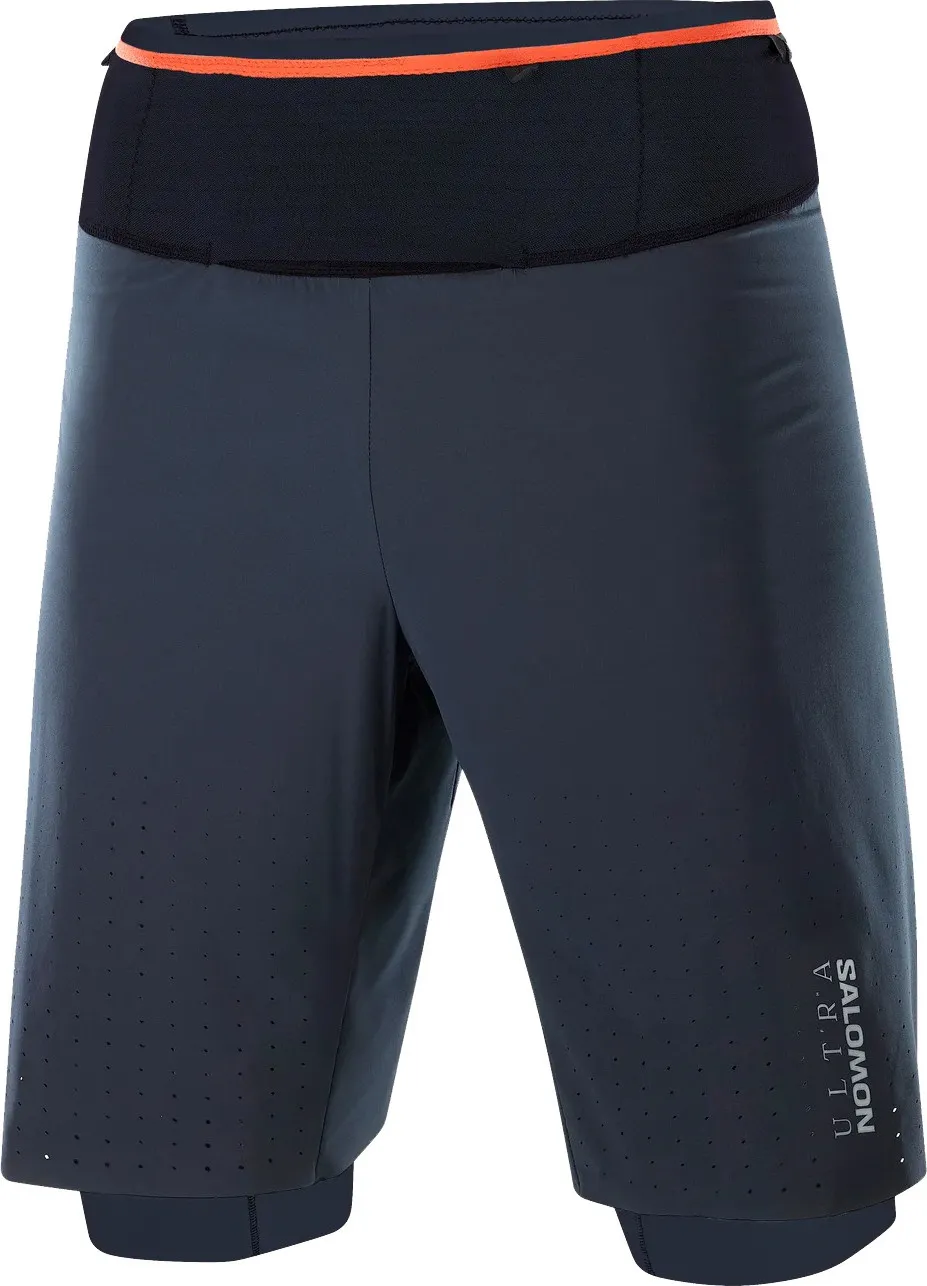 Salomon Men's S/Lab Ultra 2in1 Shorts, Night sky Salomon Men's S/Lab Ultra 2in1 Shorts, Night sky