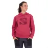 Salomon Outlife Tröja Med Huva, Earth red