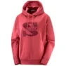 Salomon Outlife Tröja Med Huva, Earth red