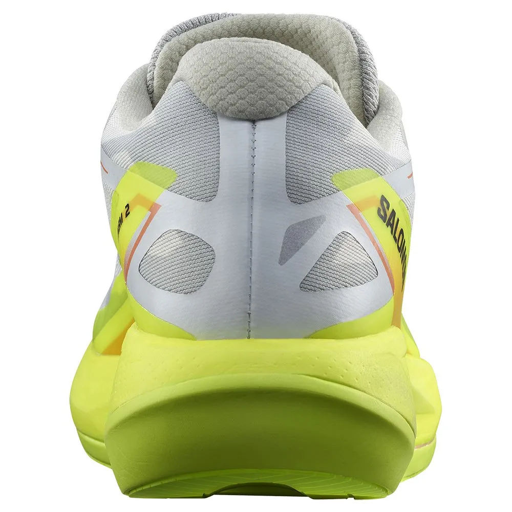 Salomon Phantasm 2 Löparskor male, White / safety yellow / metal Salomon Phantasm 2 Löparskor male, White / safety yellow / metal