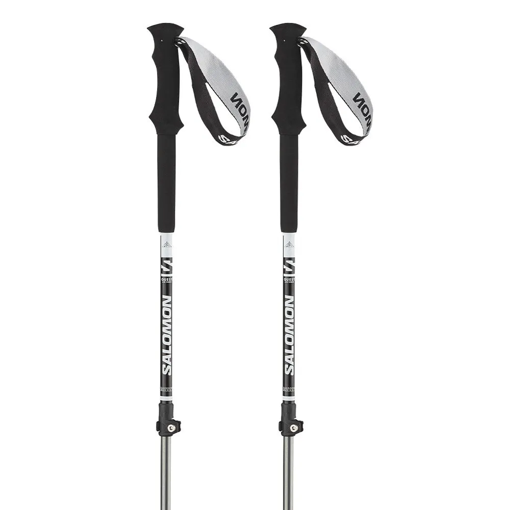 Salomon Quest Alu Vario Stavar, Black, 100-140cm