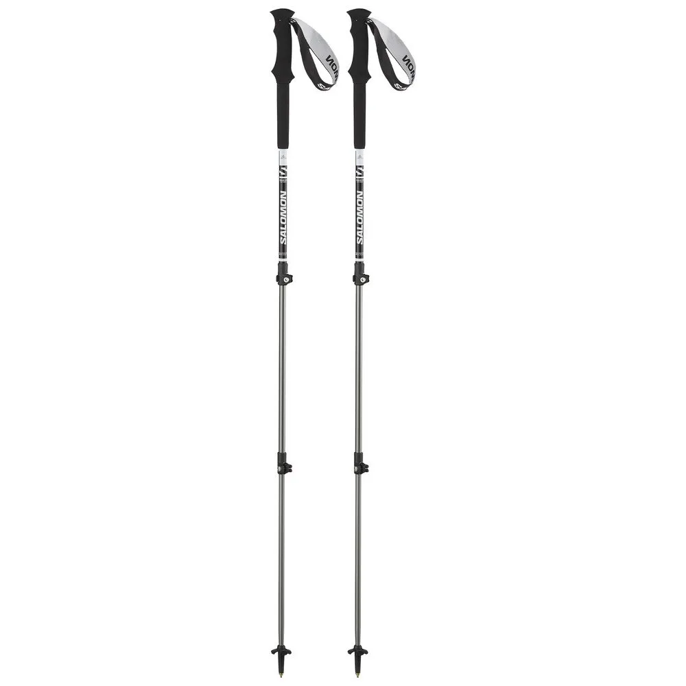 Salomon Quest Alu Vario Stavar, Black, 100-140cm