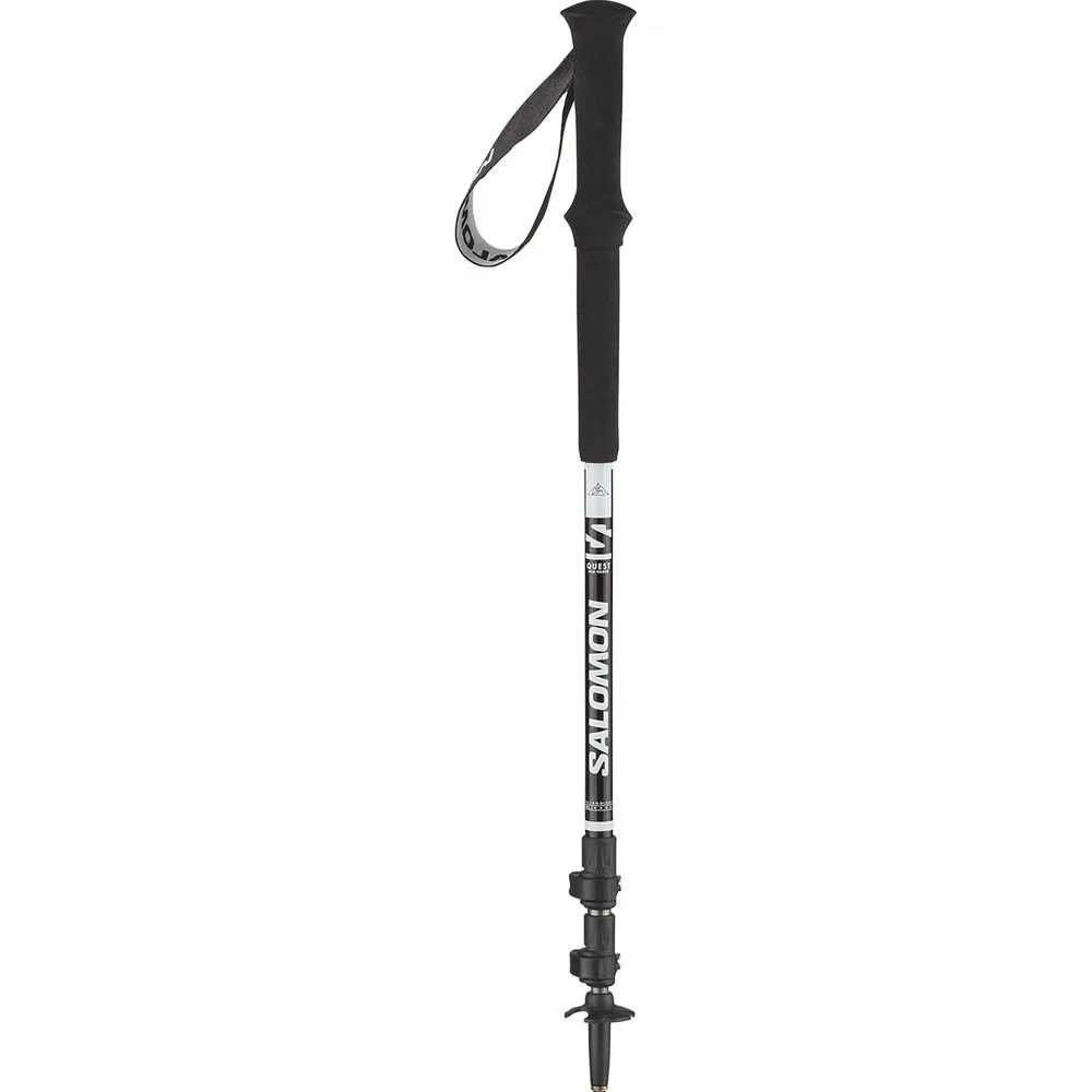 Salomon Quest Alu Vario Stavar, Black, 100-140cm