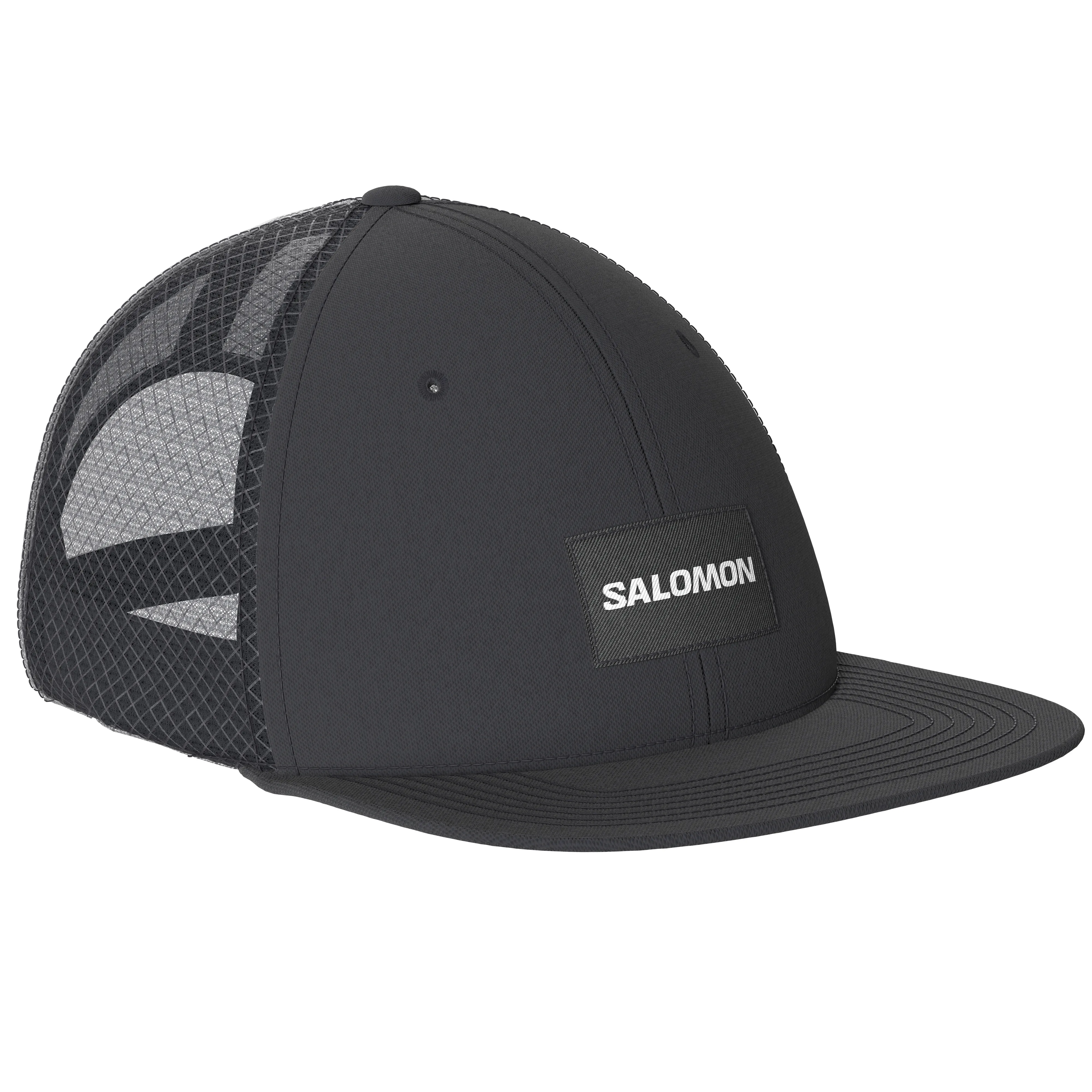 Salomon Trucker Flat Cap, DEEP BLACK/DEEP BLACK/ Salomon Trucker Flat Cap, DEEP BLACK/DEEP BLACK/