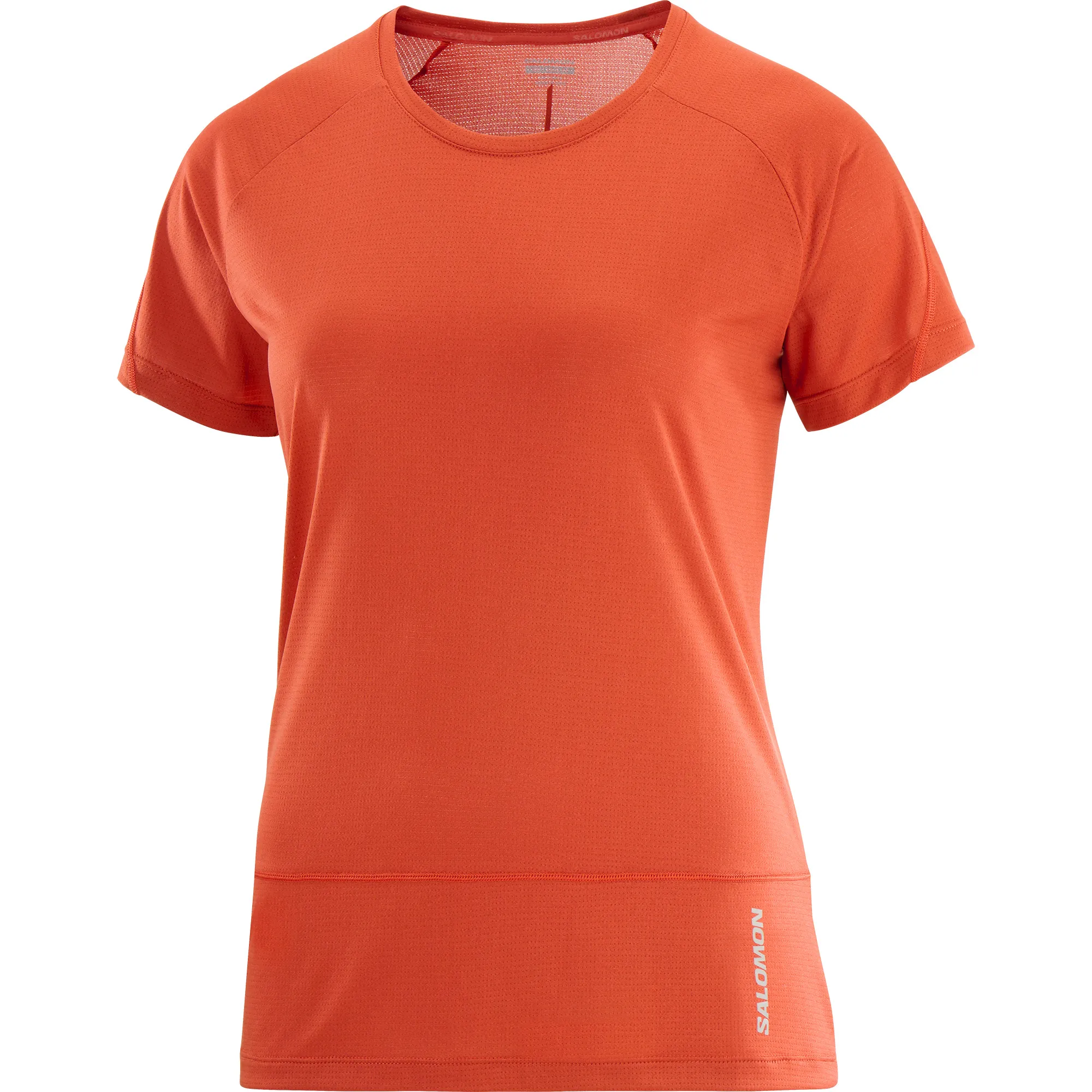 Salomon Women's Cross Run Tee, Cherry tomato Salomon Women's Cross Run Tee, Cherry tomato