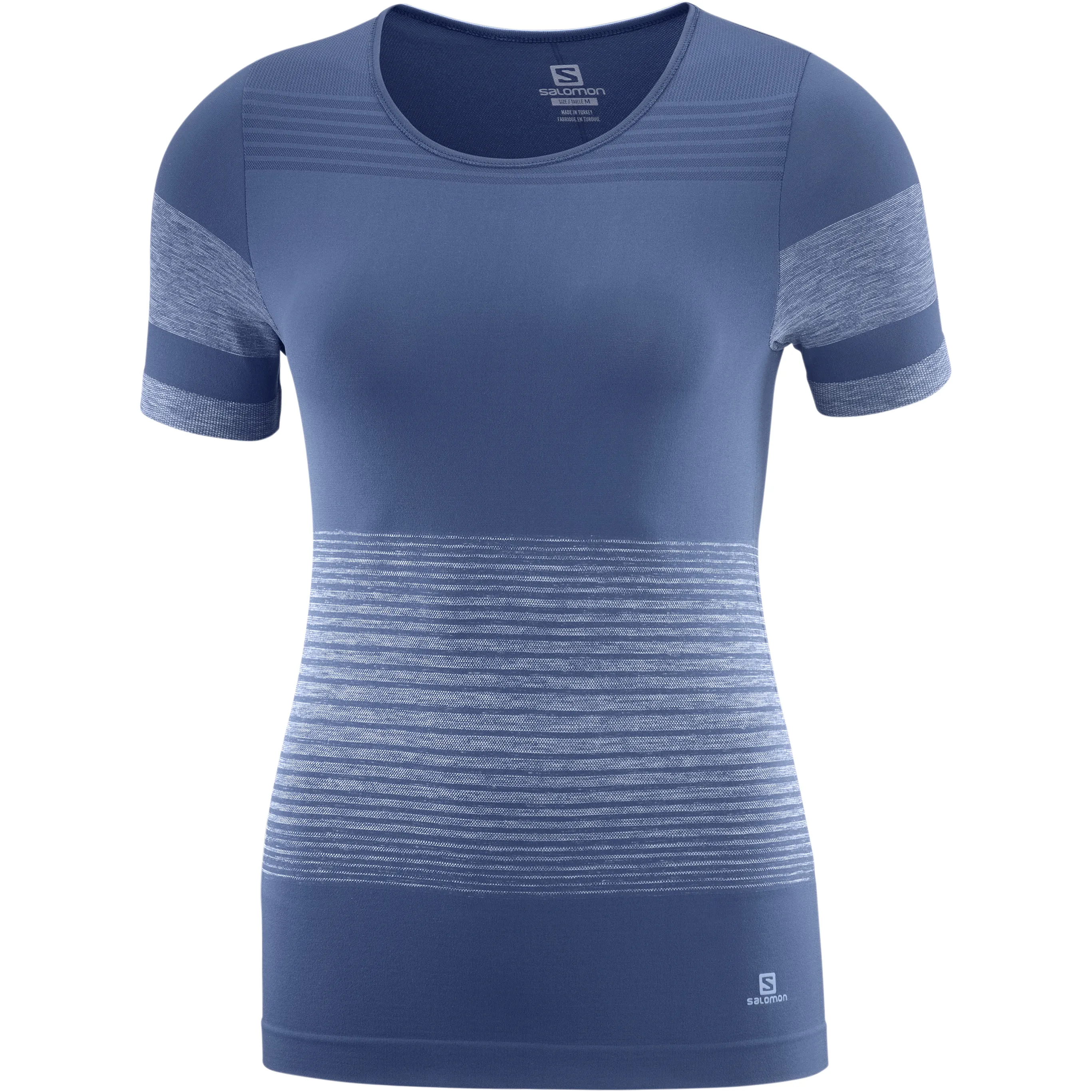 Salomon Women's Elevate Move'on Tee, DARK DENIM