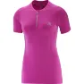 Salomon Women's Lightning Pro Short Sleeve Zip Tee