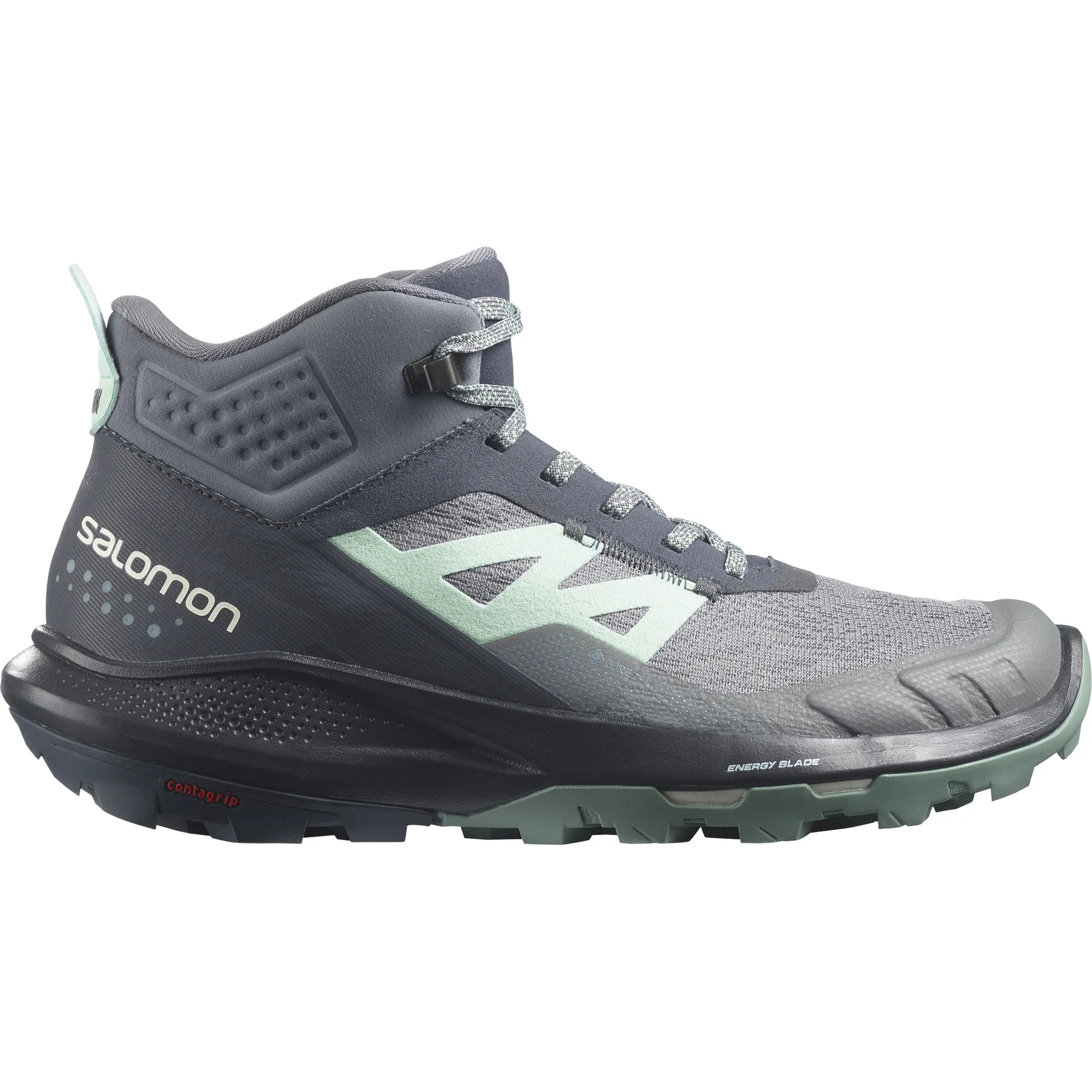 Salomon Women's Outpulse Mid GORE-TEX, Ebony/quiet shade/ebony Salomon Women's Outpulse Mid GORE-TEX, Ebony/quiet shade/ebony