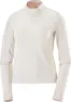Salomon Women's Shkout Bliss Long Sleeve Tee, Whisper white